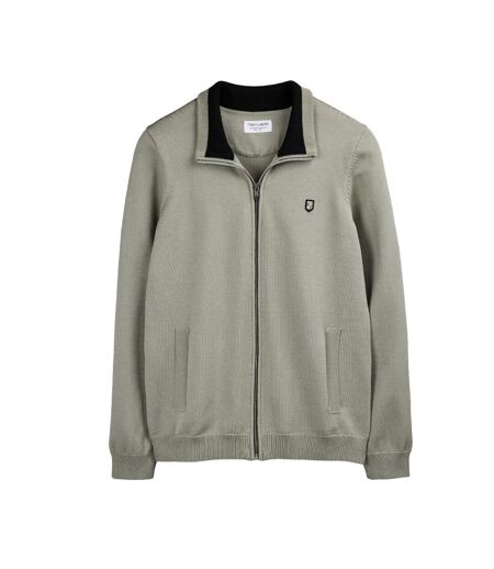 Sweat zippé vert homme teddy smith martyn