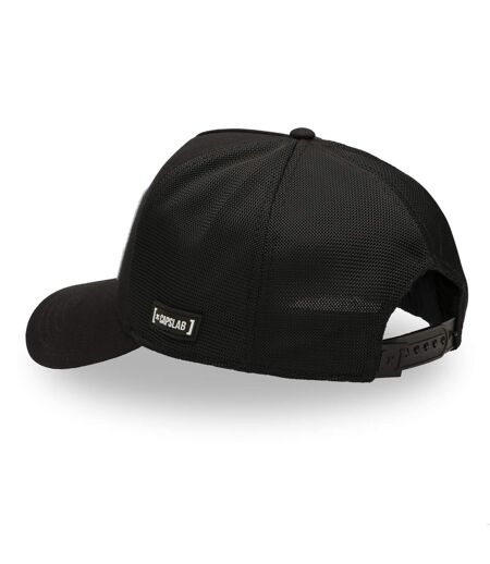 Casquette trucker premium effet bambou One Piece Black Flag Capslab