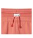 Mens Organic Cotton Graphic Print Shorts Red Faded Lacoste-2
