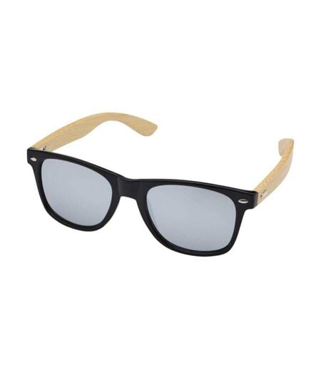 Unisex Adult Hue Bamboo Sunglasses One Size Silver Floso