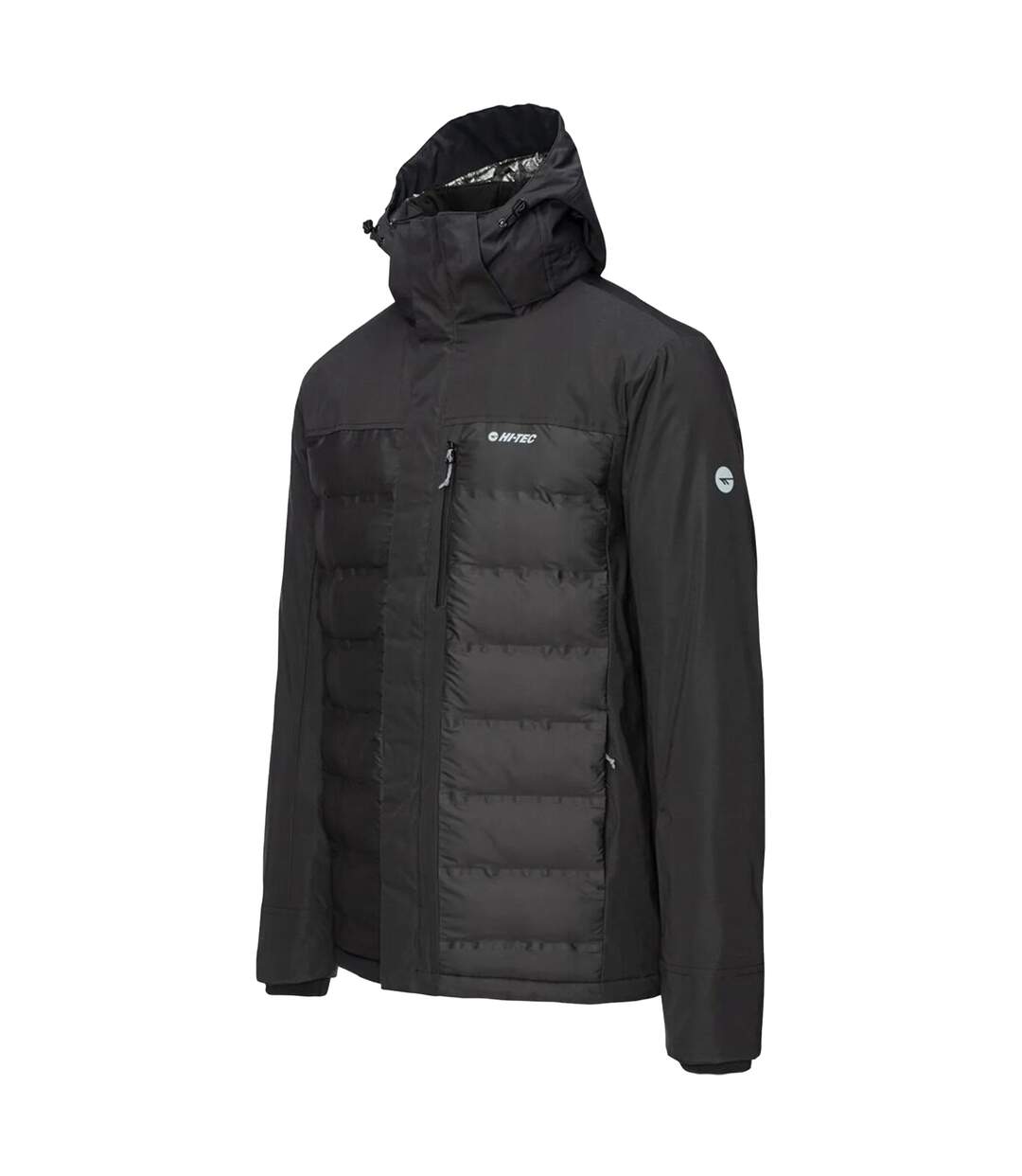 Doudoune Matelassée Helten Homme Noir Argenté Hi-Tec-3