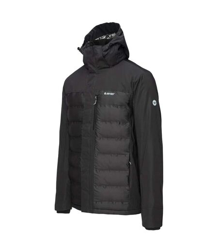 Doudoune Matelassée Helten Homme Noir Argenté Hi-Tec