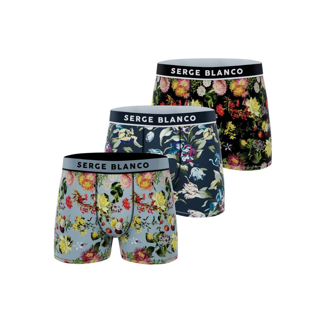 Lot de 3 boxers subl homme Serge Blanco-1