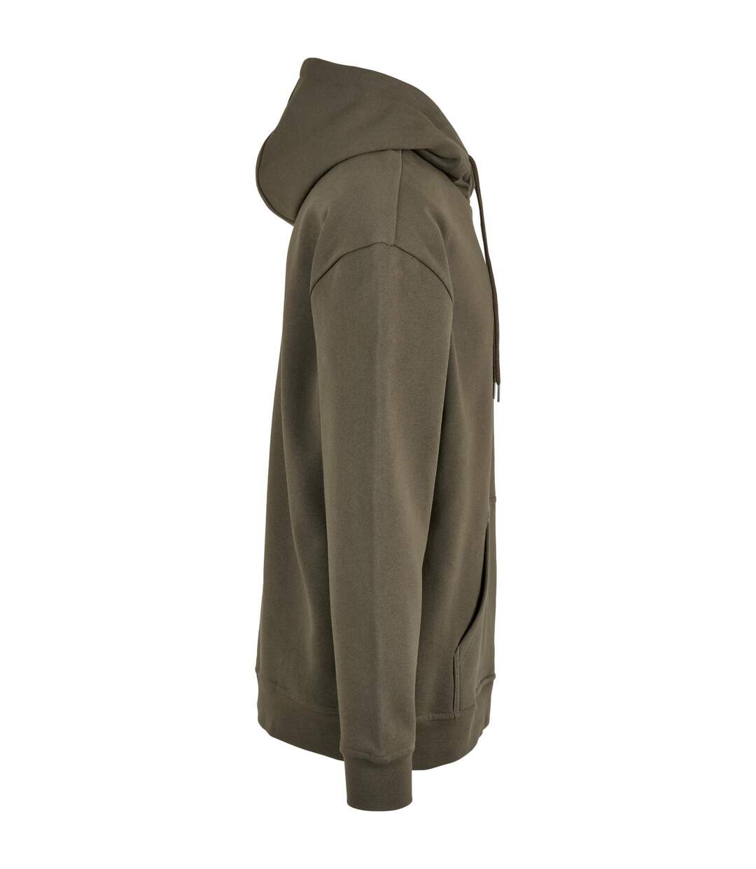 Sweat À Capuche Homme Olive Build Your Brand-3