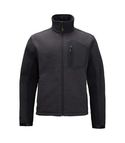 Stanley Mens Brady Knitted Fleece Jacket (Black) - UTRW8186