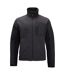 Stanley Mens Brady Knitted Fleece Jacket (Black)