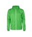 Mens Fastplant Waterproof Jacket Grey Printer RED-1
