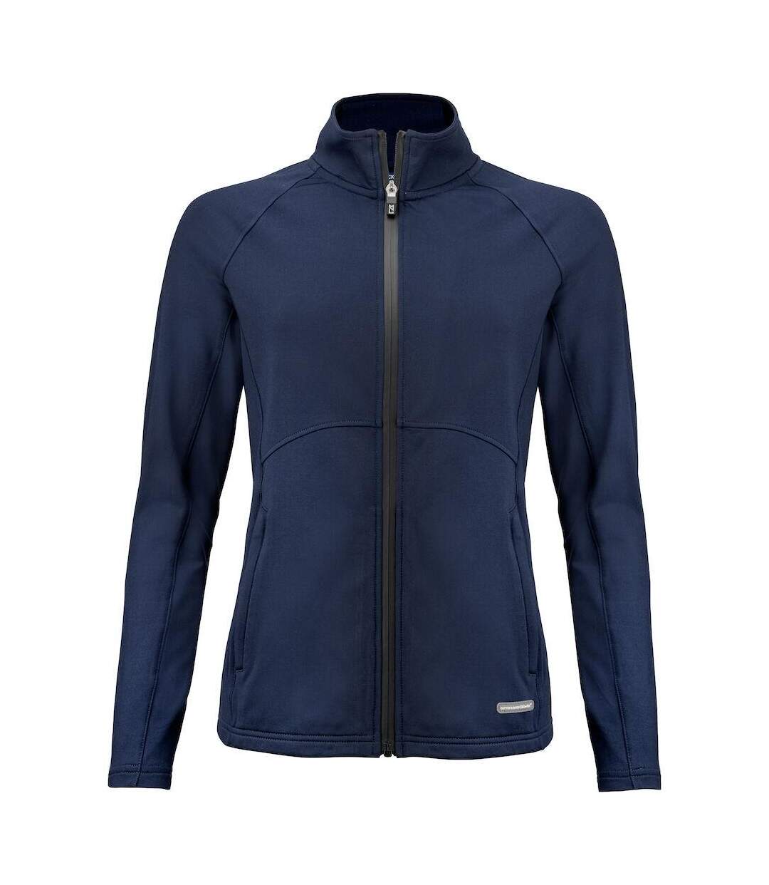 Womens/ladies adapt full zip jacket dark navy Cutter & Buck-1