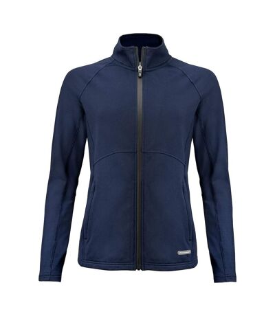 Womens/ladies adapt full zip jacket dark navy Cutter & Buck
