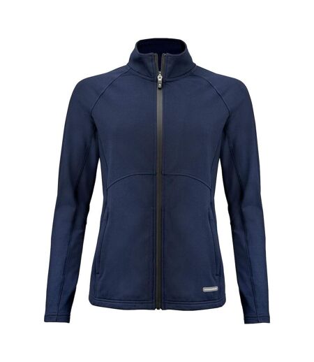Womens/ladies adapt full zip jacket dark navy Cutter & Buck