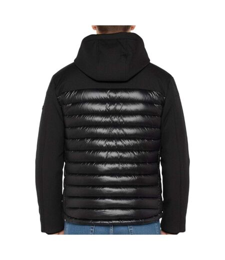 Doudoune noire homme schott