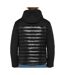 Doudoune noire homme schott-2