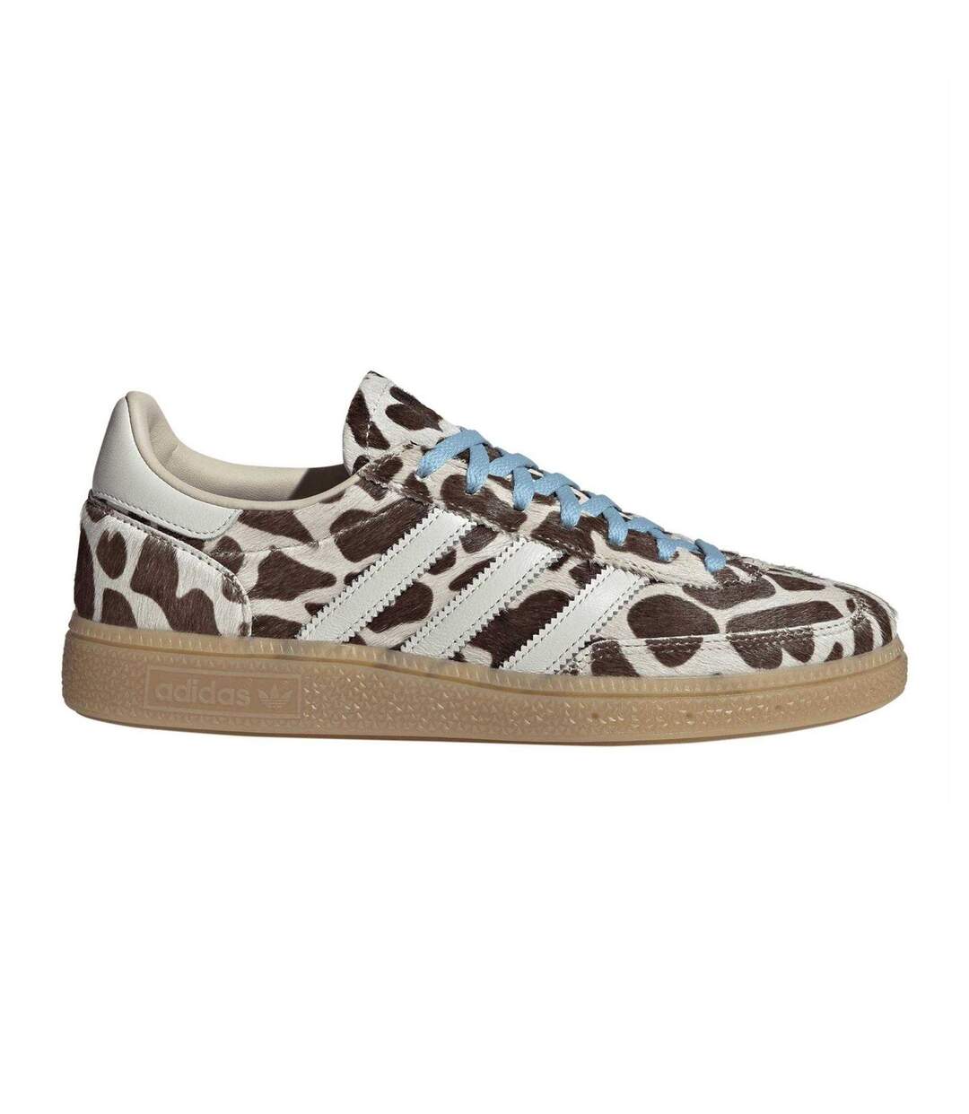 Baskets Handball Spezial Femme Blanc Marron Adidas-1