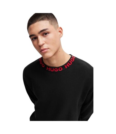 Sweat Style Logo Smarlo Homme Noir Hugo Boss