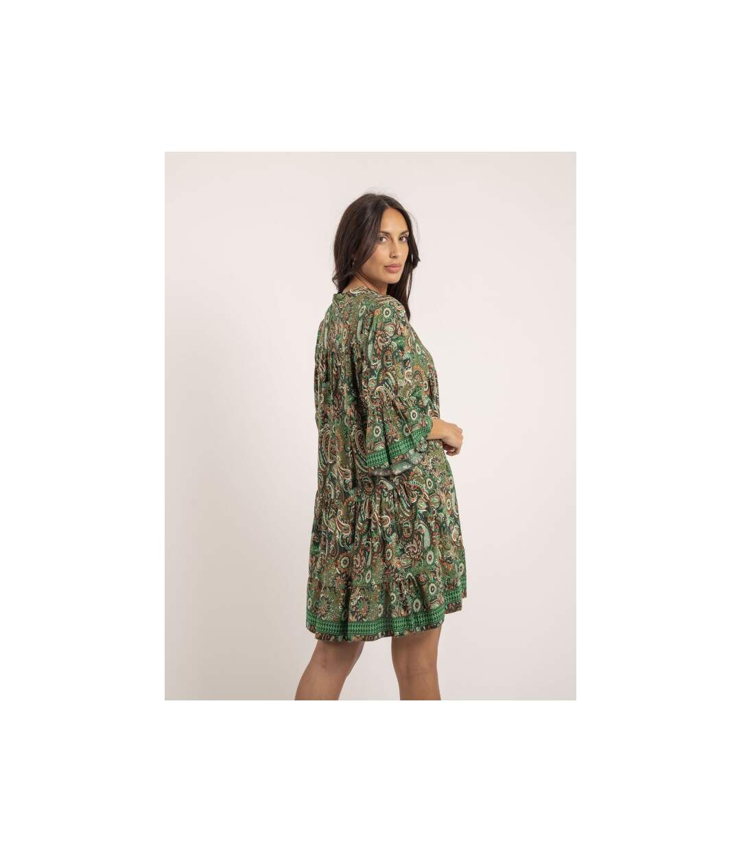 Robe courte motifs IMOSTA - Dona X Lisa-2
