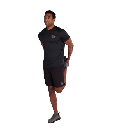 Mens Performance T-shirt Black Raging Bull