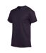Gildan Unisex Adult Heavy Cotton T-Shirt (Blackberry) - UTRW10046