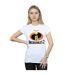 Disney T-shirt en coton à logo emblématique Femmes/Dames Incredibles 2 (Blanc) - UTBI35979-2