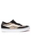Womens/ladies Brooklyn Suede Trim Shoes Black Leopard Vans-1