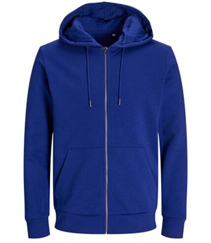 Sweat zippé à capuche - JACK&JONES - Unisexe - JJ3907 - bleu surf