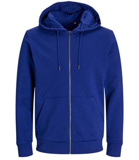 Sweat zippé à capuche - JACK&JONES - Unisexe - JJ3907 - bleu surf