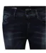 Womens/ladies Luz Cotton Skinny Jeans Blue Replay-4