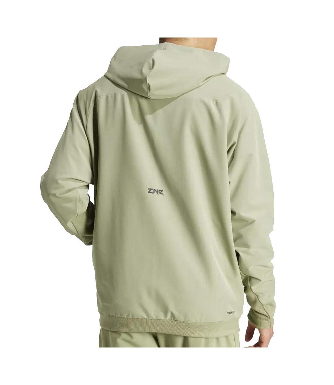 Veste de survêtement zippé kaki  homme adidas m z.n.e. wv fz-2