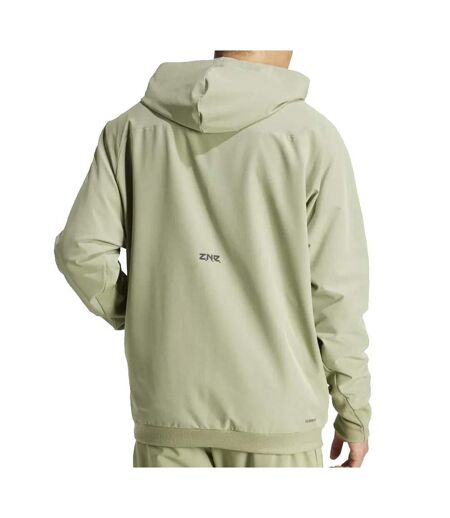 Veste de survêtement zippé kaki  homme adidas m z.n.e. wv fz
