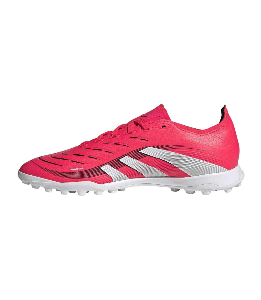 Mens Predator League Two Tone Football Boots Red White Adidas-3
