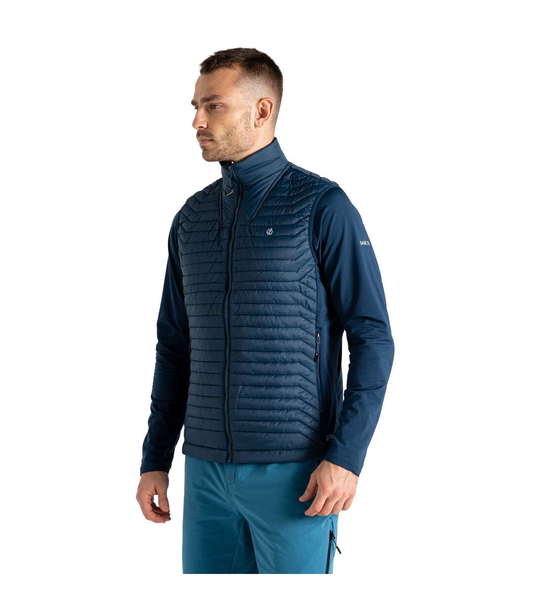 Veste Sans Manches Descending Homme Denim Sombre Dare 2B-1