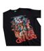 T-shirt Motif/style Rétro Adulte Noir Gremlins-4