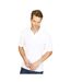 Polo manches courtes pionner homme blanc Absolute Apparel-2