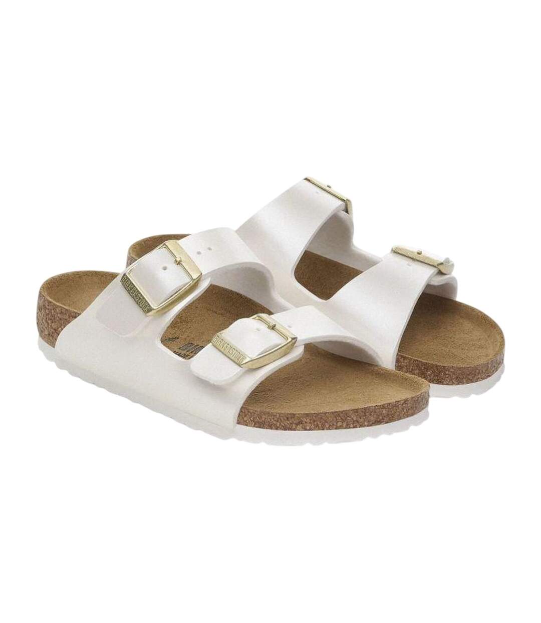Childrens/kids Arizona Sandals Orange Birkenstock-3