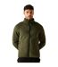 Veste Polaire Col Montant Branleigh Homme Kaki Foncé Regatta-1