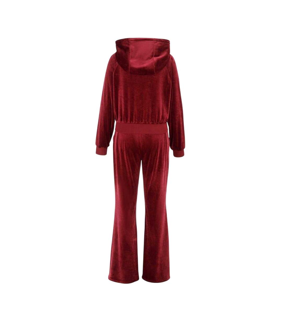 Ensemble Ensemble De Survêtement Manches Longues Raglan Femme Bordeaux Miso-2