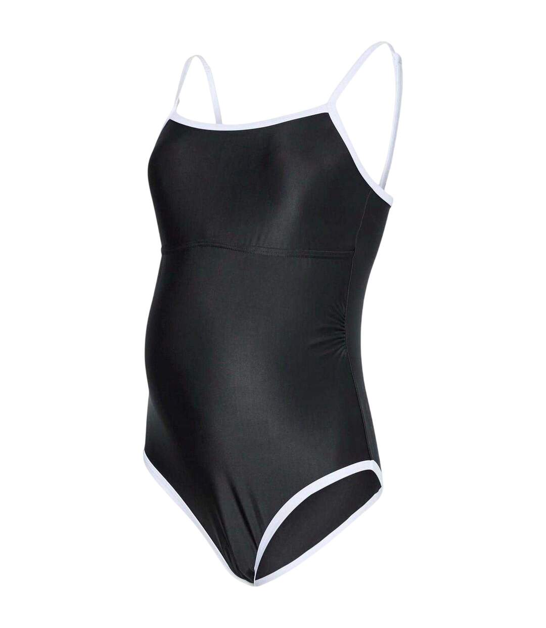 Maillot De Bain 1 Pièce Mlblair Femme Noir Mamalicious-2