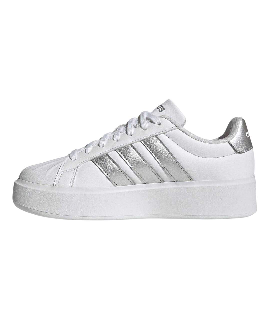 Baskets Motif/style Vif Streetalk Femme Blanc Adidas-3