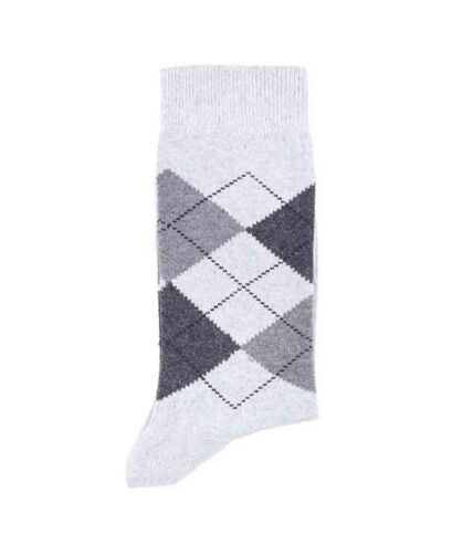 Chaussettes homme claires Intarsia