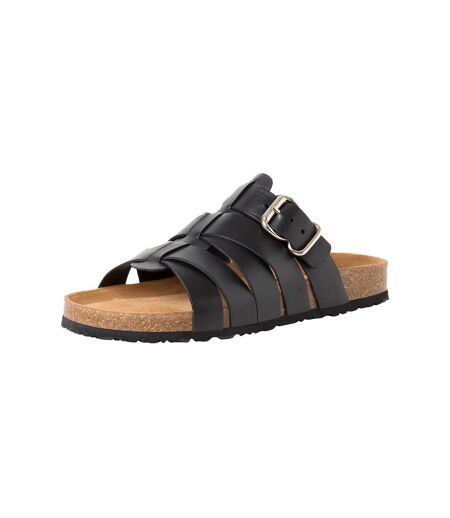 Sandales Plates Cuir Tamaris