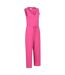 Womens/ladies bahamas jumpsuit bright pink Mountain Warehouse