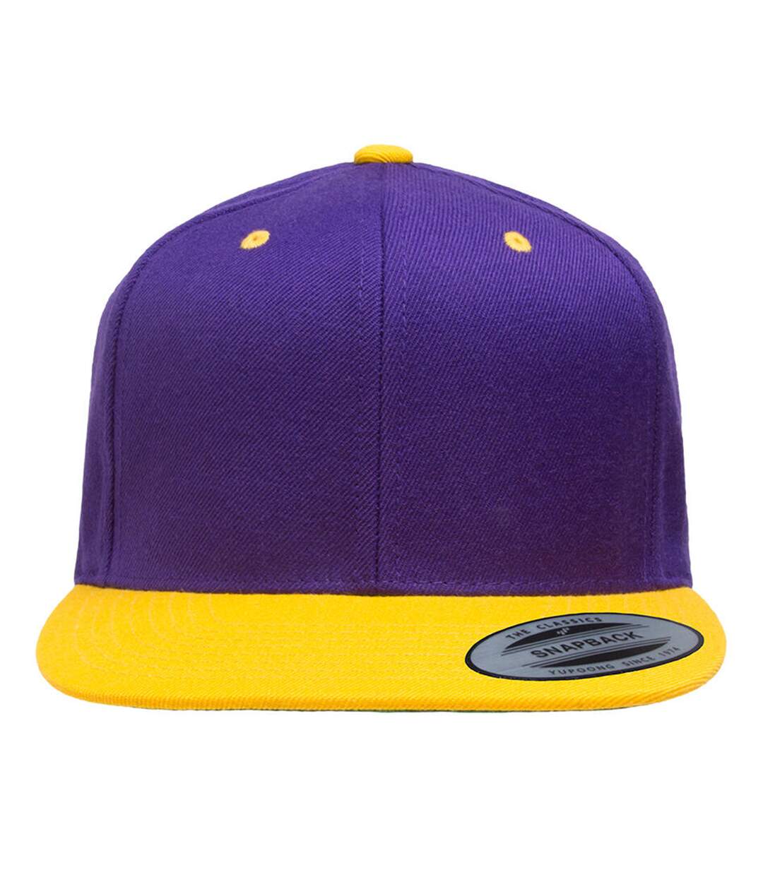 Casquette Ajustable Classic Violet Jaune Or Yupoong-2