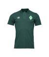 SV Werder Bremen Mens 22/23 Umbro CVC Polo Shirt (Sea Moss)