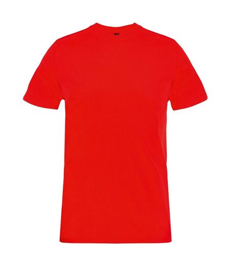 T-shirt Uni Manches Courtes Explorer Adulte Rouge SOLS