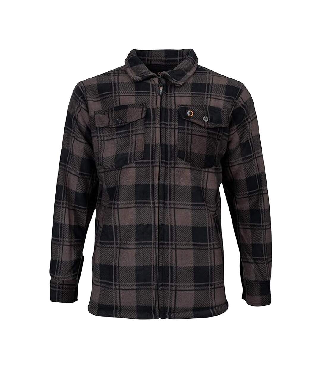 Chemise Motif/style À Carreaux Homme Marron Speero-1
