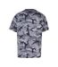T-shirt Homme Noir Gris Gris Clair Urban Classics-1