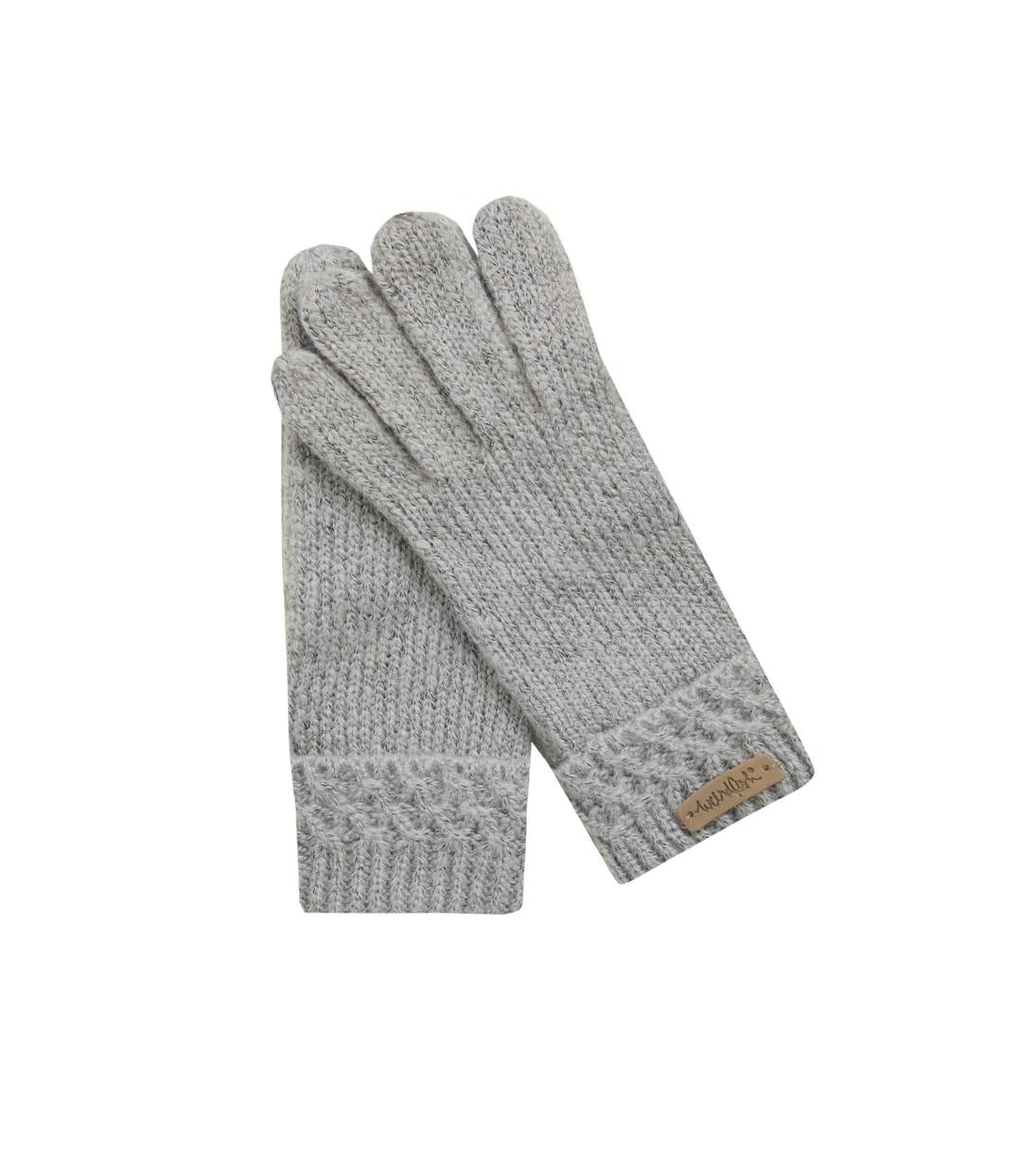 Unisex adult hiawatha eco friendly gloves one size pearl grey Weird Fish-1