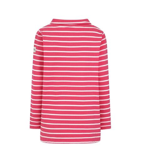 Sweat Motif/style Rayé Femme Pourpre Lazy Jacks