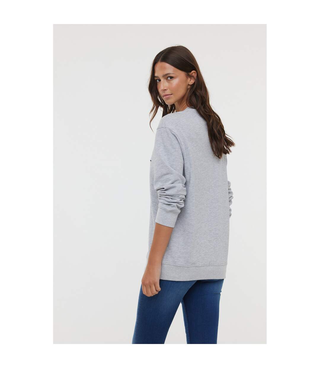 Sweatshirt manches longues coton regular unisexe ERRA