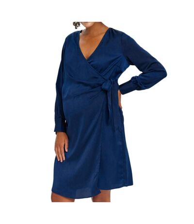 Robe Bleu Femme Vero Moda Maternity Isa - L