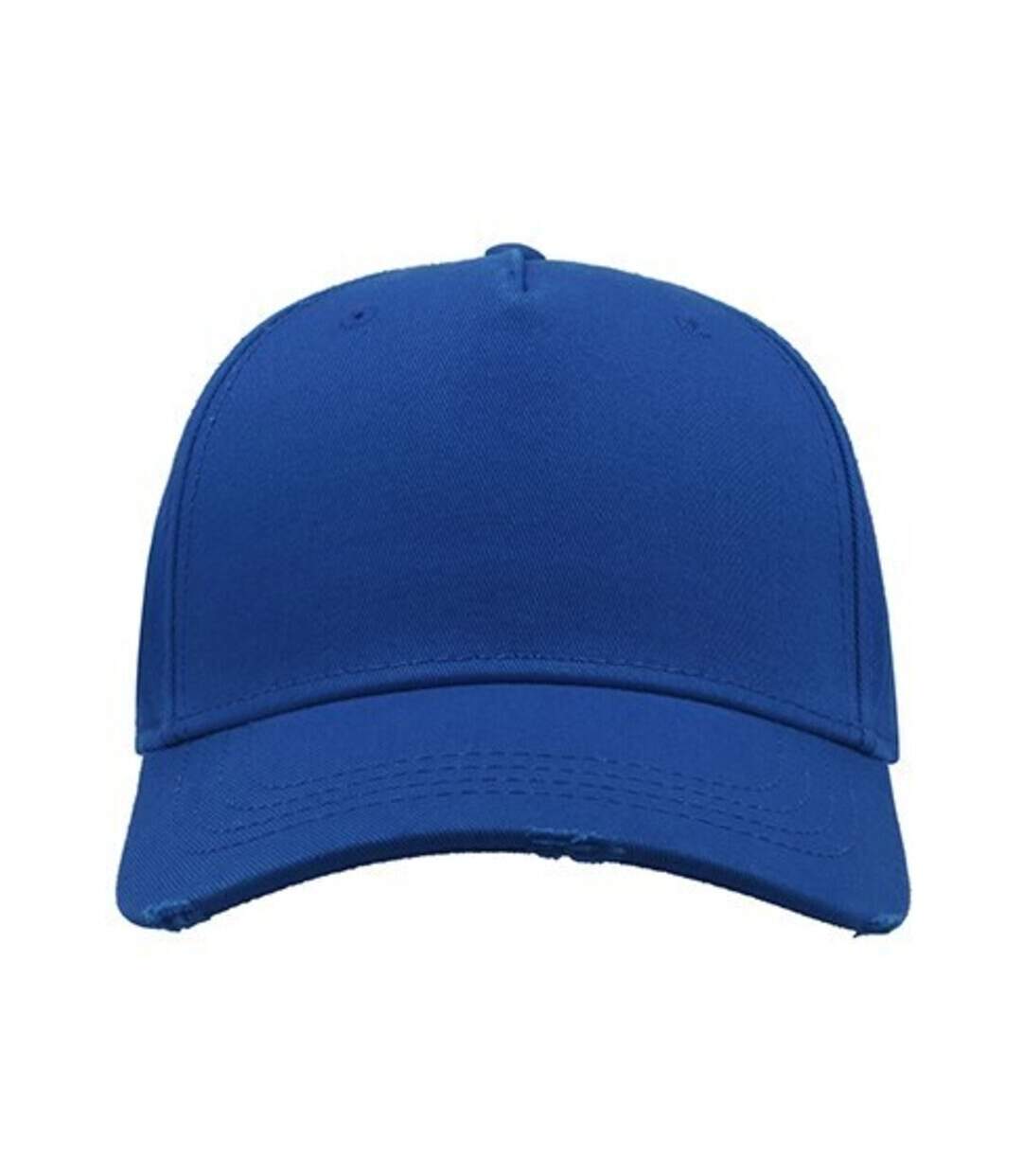 Casquette effet usé mixte bleu roi Atlantis-4